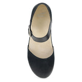 Black Burnished Suede