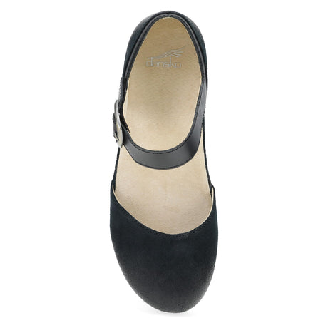 Black Burnished Suede