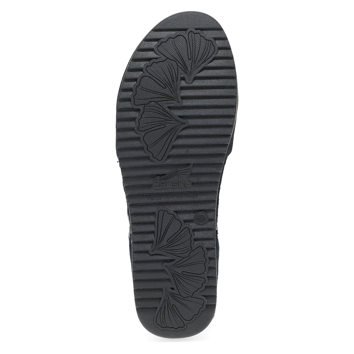 Black Burnished Suede
