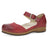 Red Burnished Suede