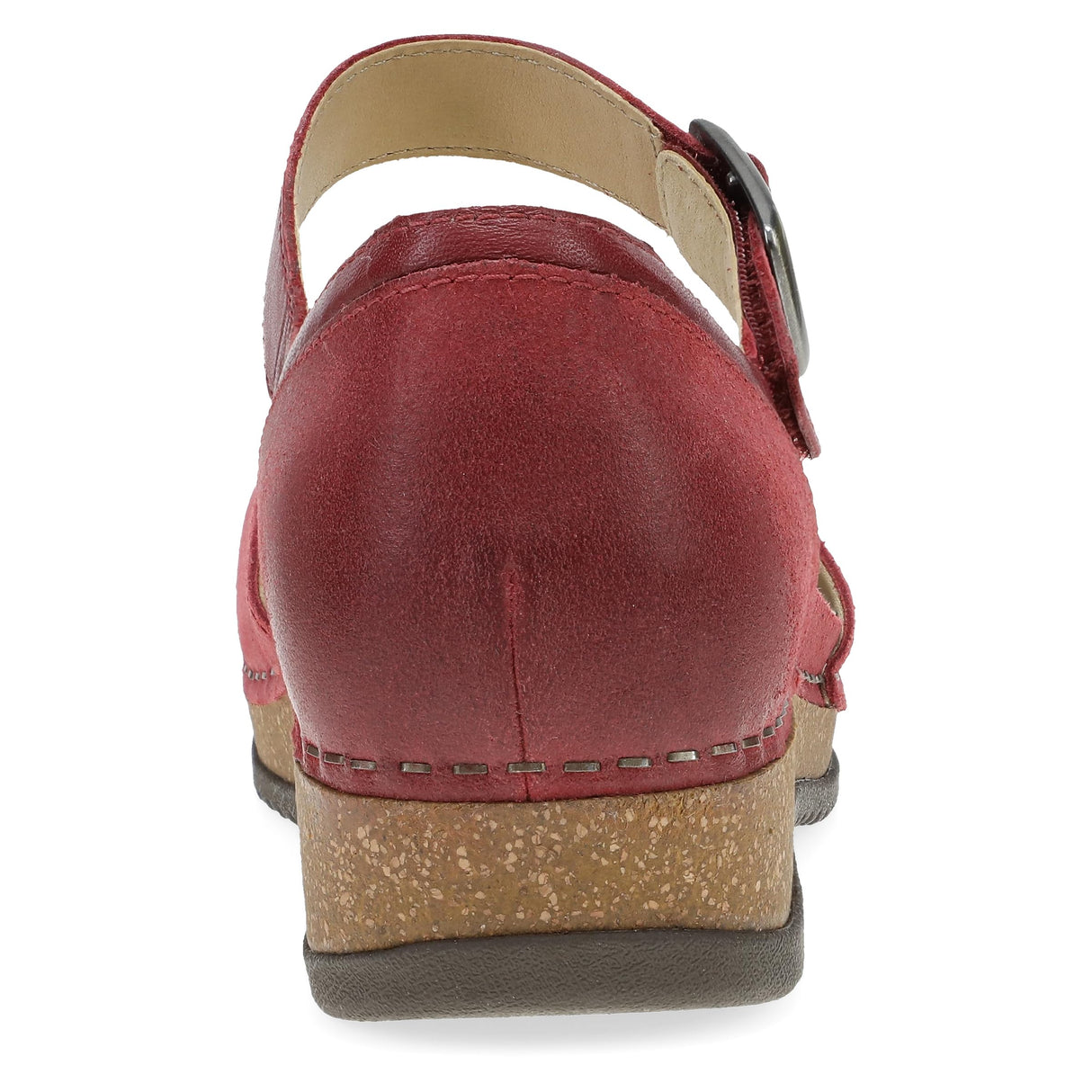 Red Burnished Suede