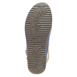Blue Burnished Suede