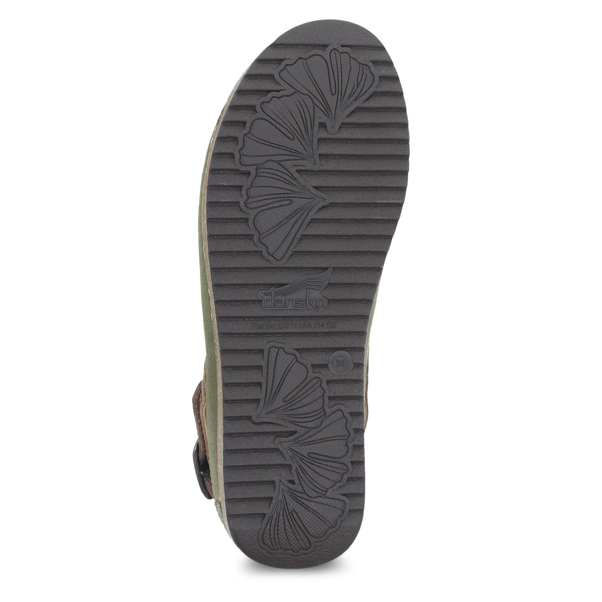 Olive Burnished Suede
