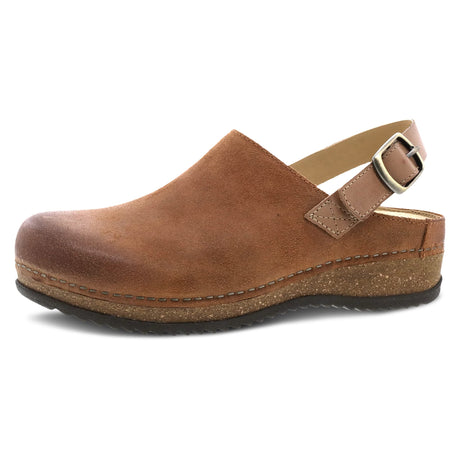 Tan Burnished Suede