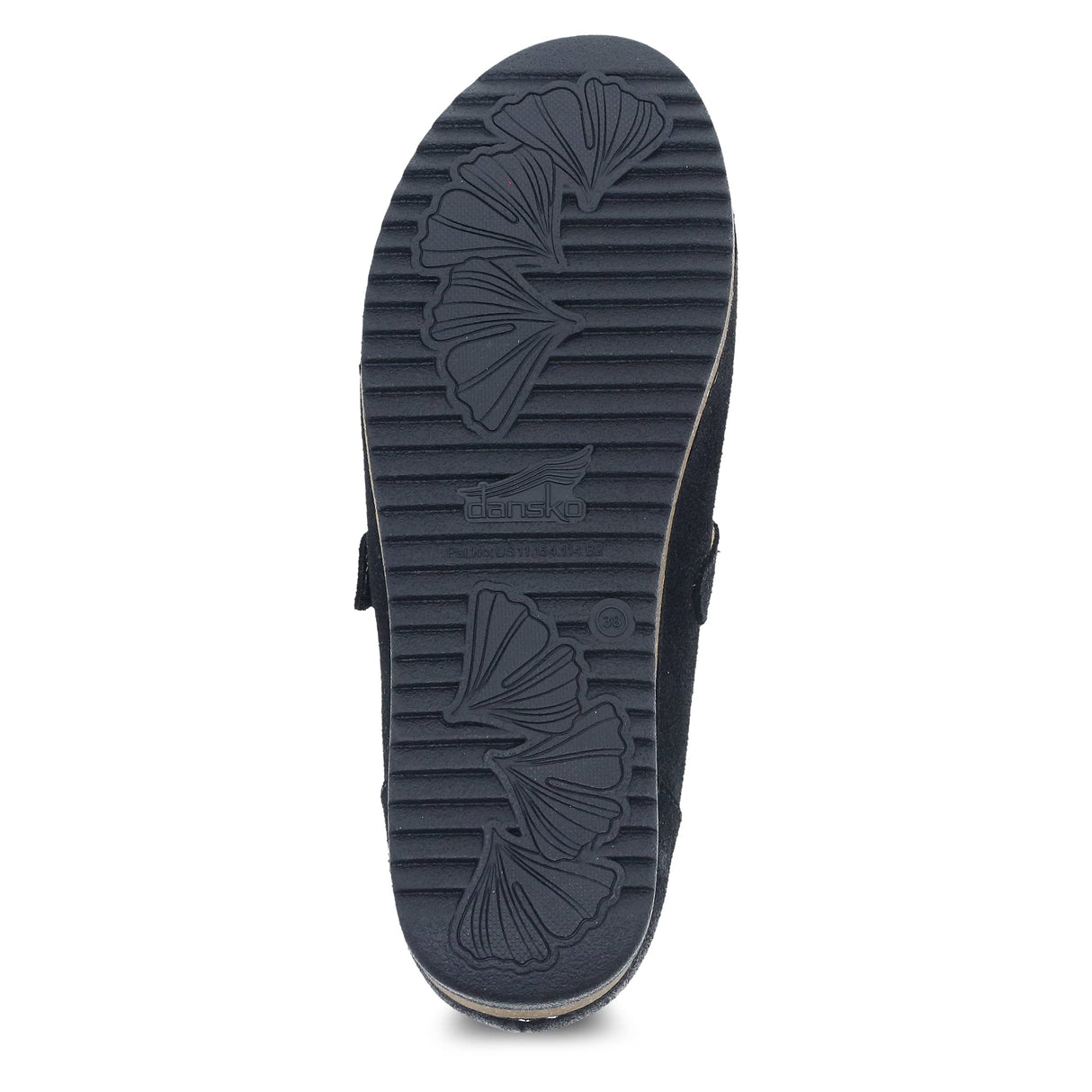 Black Burnished Suede