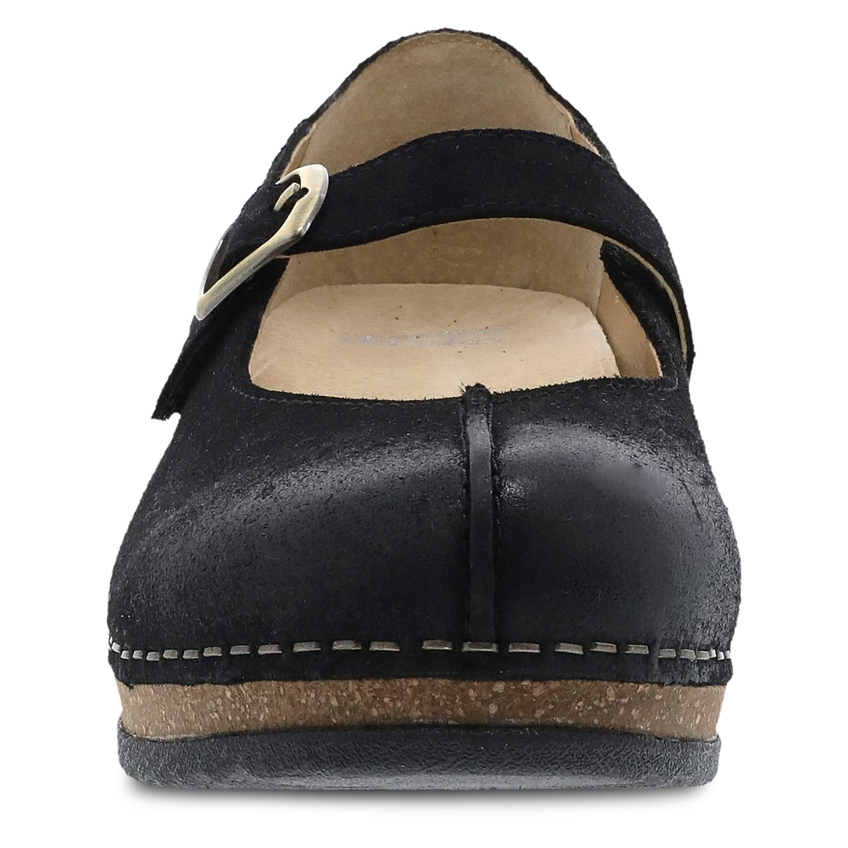 Black Burnished Suede