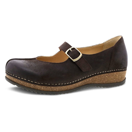 Chocolate Burnished Suede