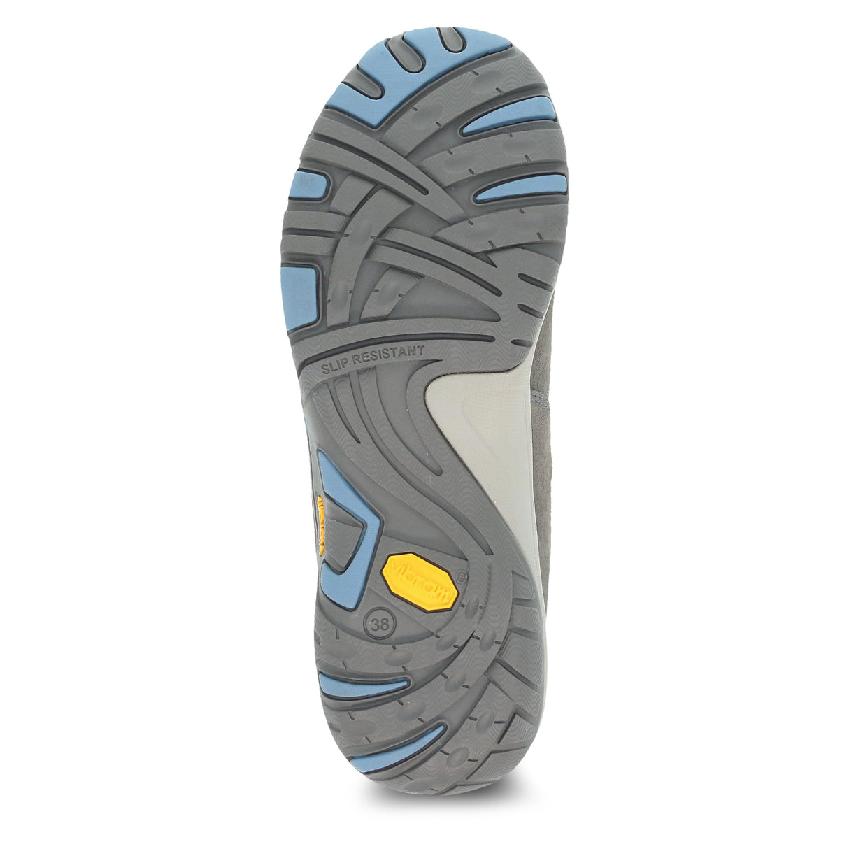 Grey/Blue Suede