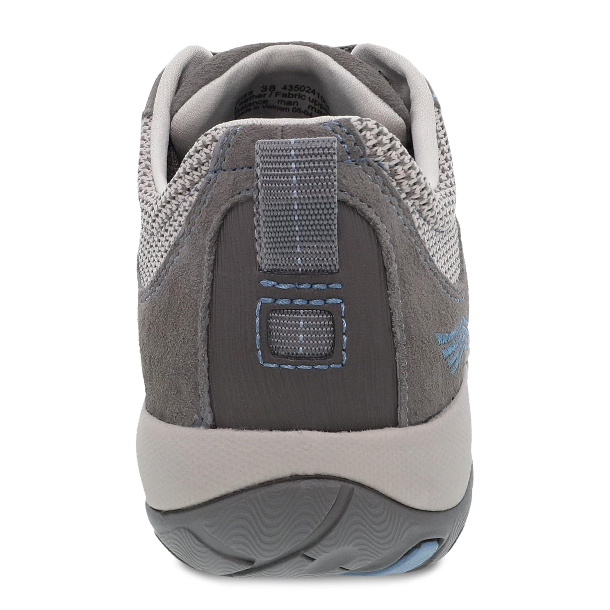 Grey/Blue Suede