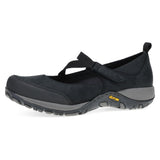 Black Burnished Suede