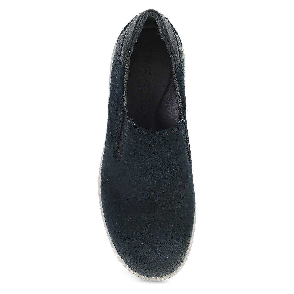 Black Burnished Suede