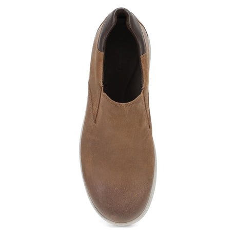 Brown Burnished Suede