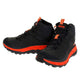 Anthracite / Mandarin Red