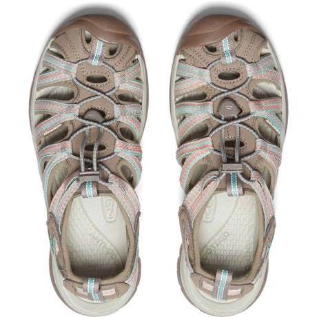 Taupe/Coral