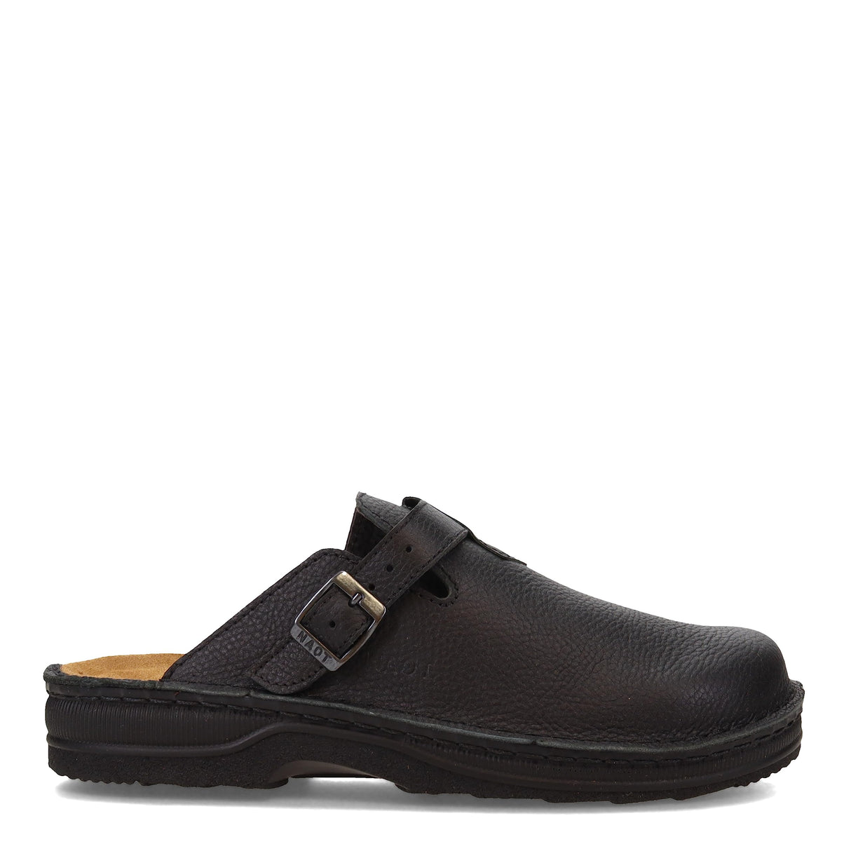 Black Textured Leather