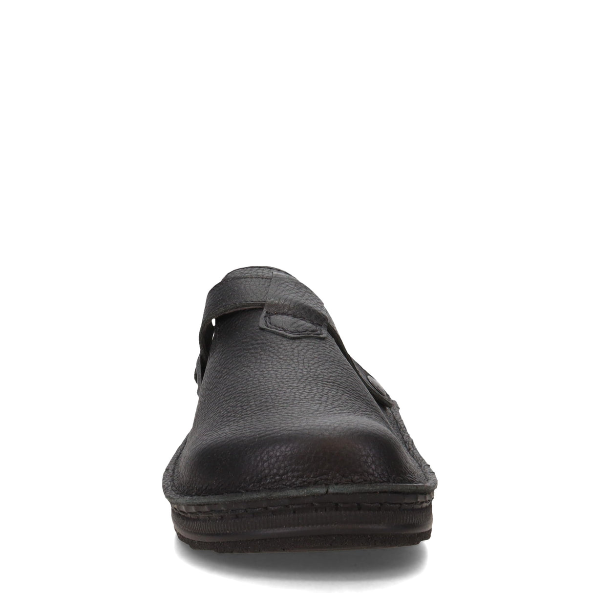 Black Textured Leather