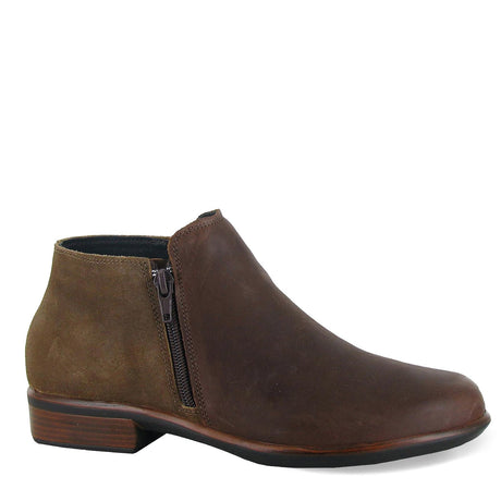 Cognac Leather Brown Suede