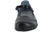 Blk Lthr Shiny Blk Patent
