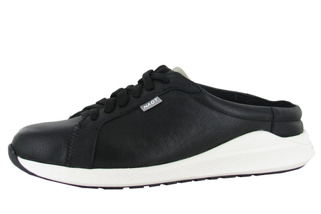 Soft Blk Leather Ivory