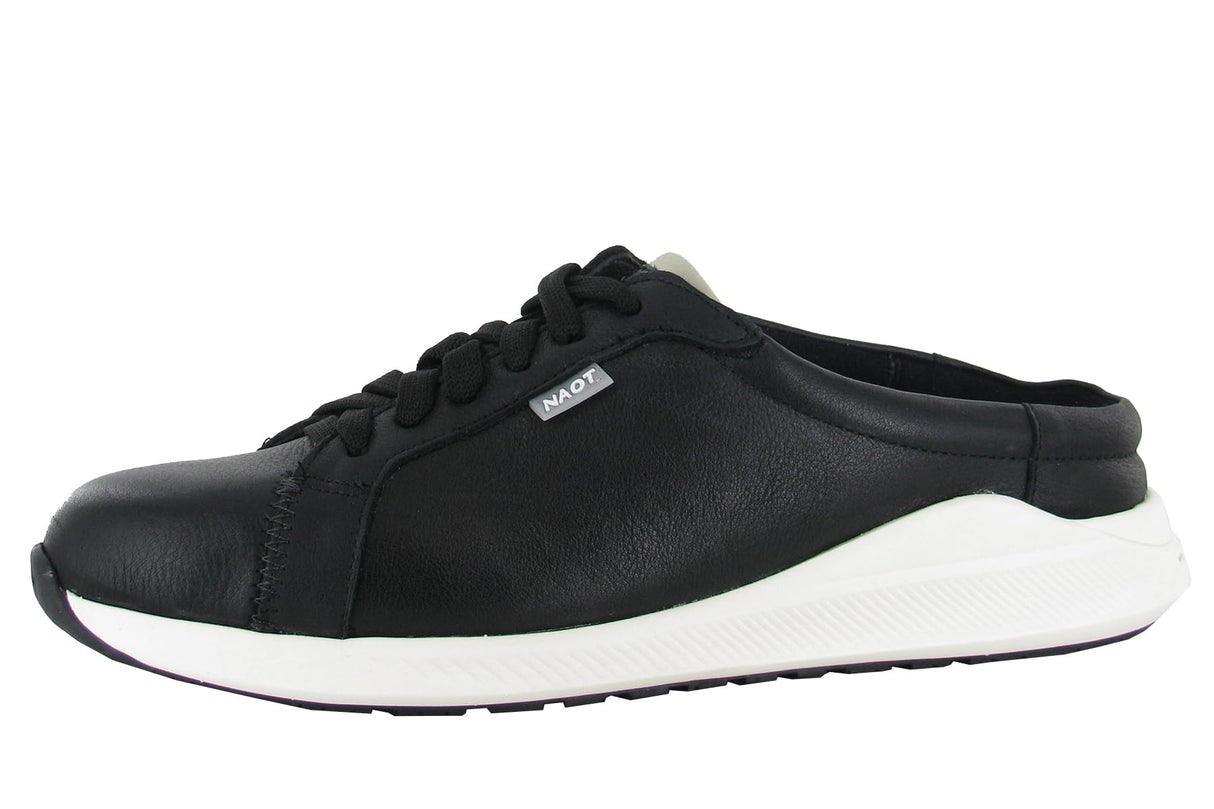 Soft Blk Leather Ivory