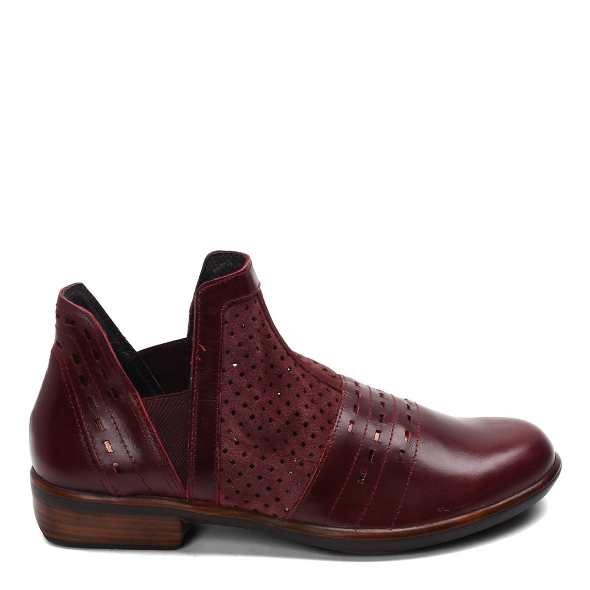 Perf Burgundy Comb/Bordx Lthr
