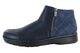 Ink Lthr Midnight Blue Suede