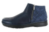 Ink Lthr Midnight Blue Suede
