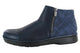 Ink Lthr Midnight Blue Suede