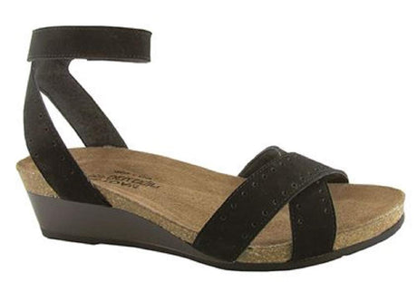 Black Nubuck Brown