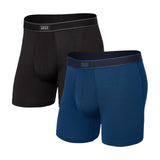 Black/City Blue Heather