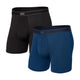 Black/City Blue Heather
