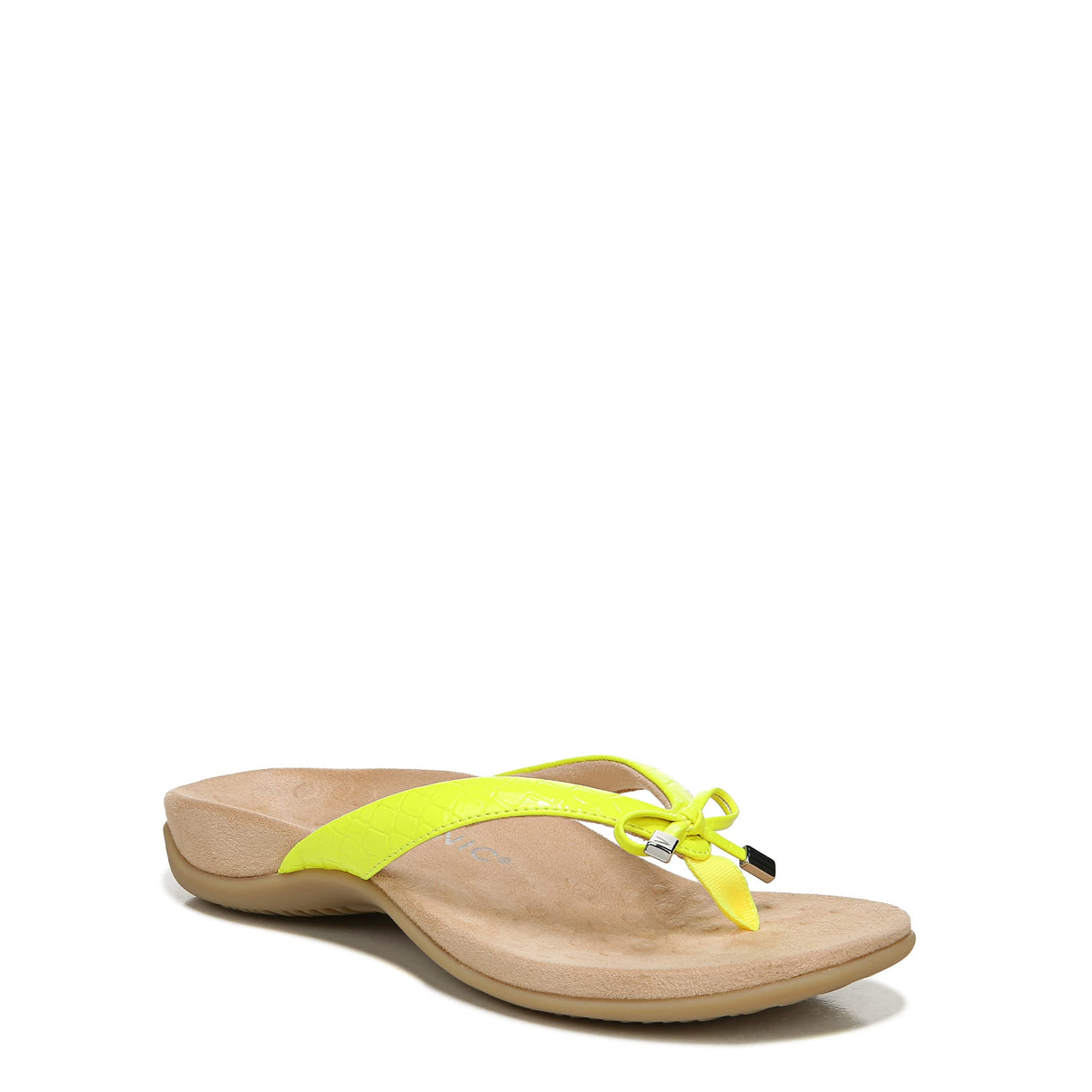 Yellow Ptnt Croc