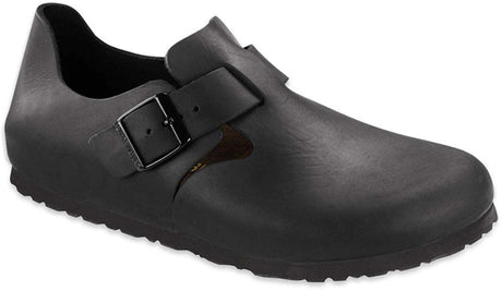 Black Oiled Leather