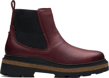 Burgundy Leather