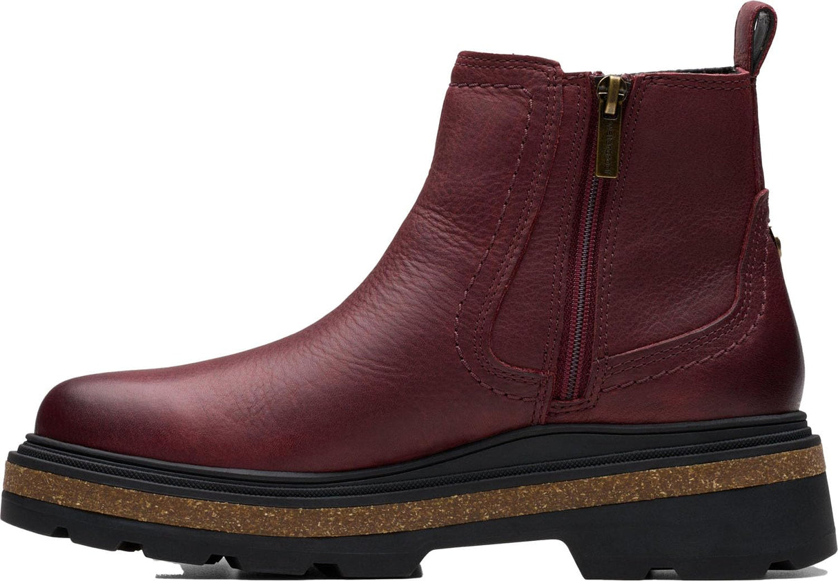 Burgundy Leather