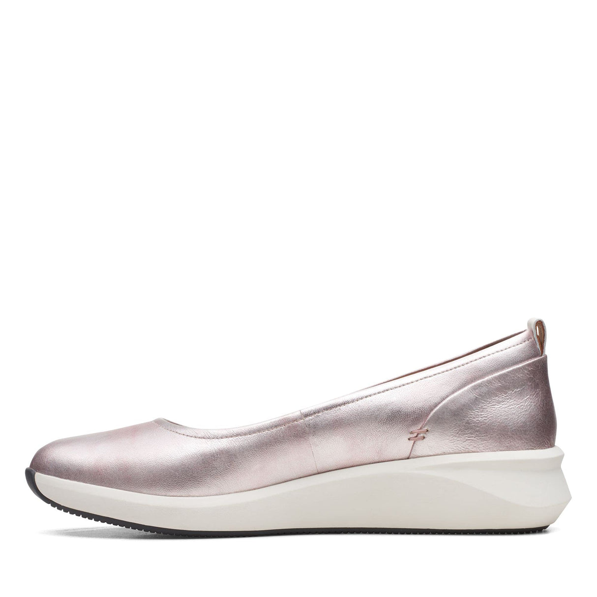 Platinum Metallic Leather