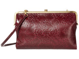 Embossed Deep Plum