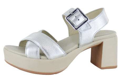Silver Soft Leather