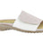 Sft White Lthr/Pink Linen