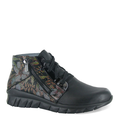Black Drk Floral Blk Lstr