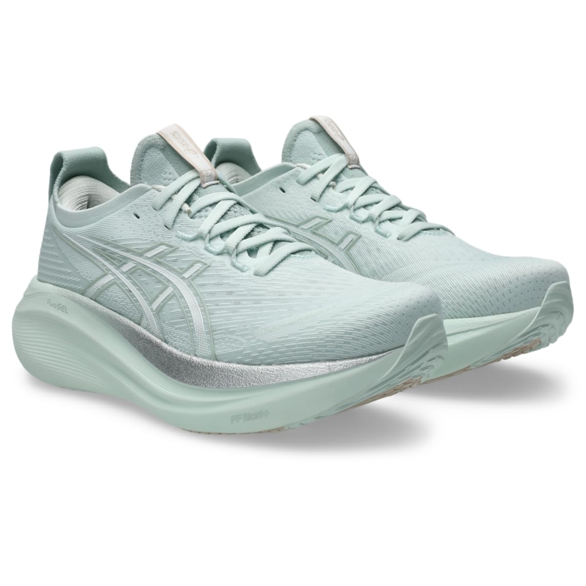 Pure Aqua/White