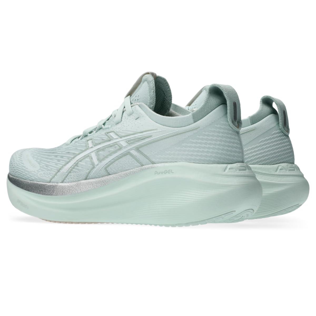 Pure Aqua/White