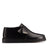 Black Smooth Leather