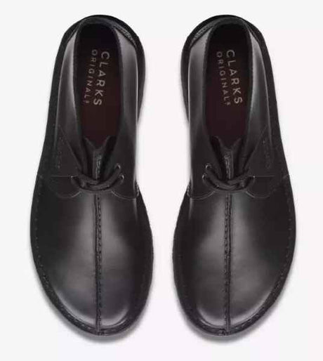 Black Smooth Leather