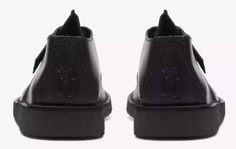 Black Smooth Leather