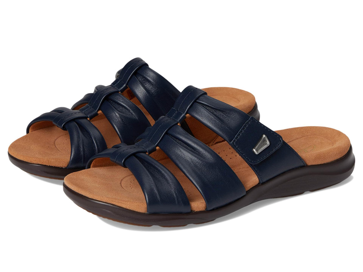 Navy Leather