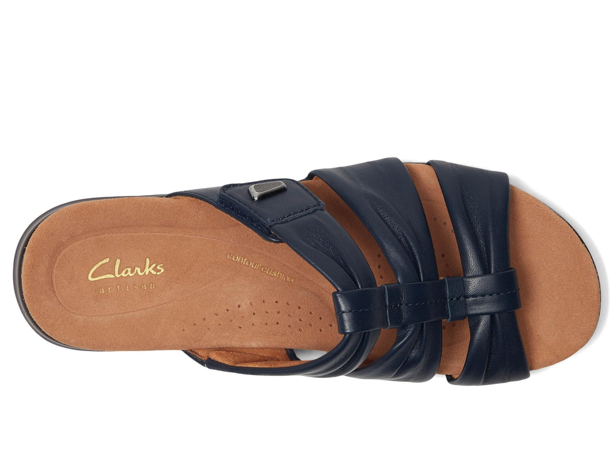 Navy Leather