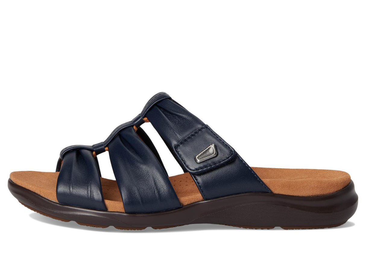Navy Leather