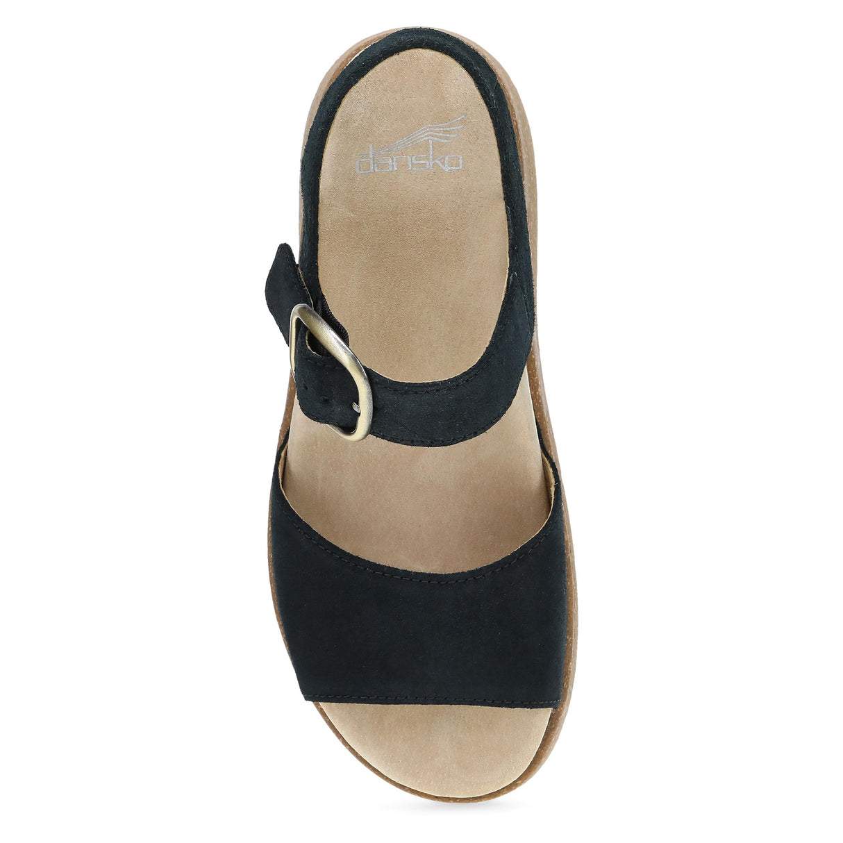 Black Burnished Suede