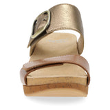 Gold/Tan Leather